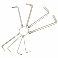 SCA Hex Key Set - SAE, 8 Pieces