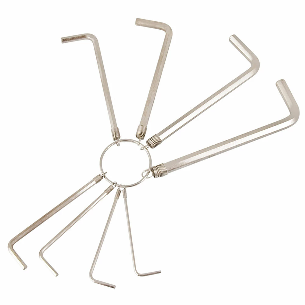 SCA Hex Key Set - SAE, 8 Pieces