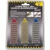 Gripwell Diamond Sharpening Set - 25 X 75mm, 3 Pieces