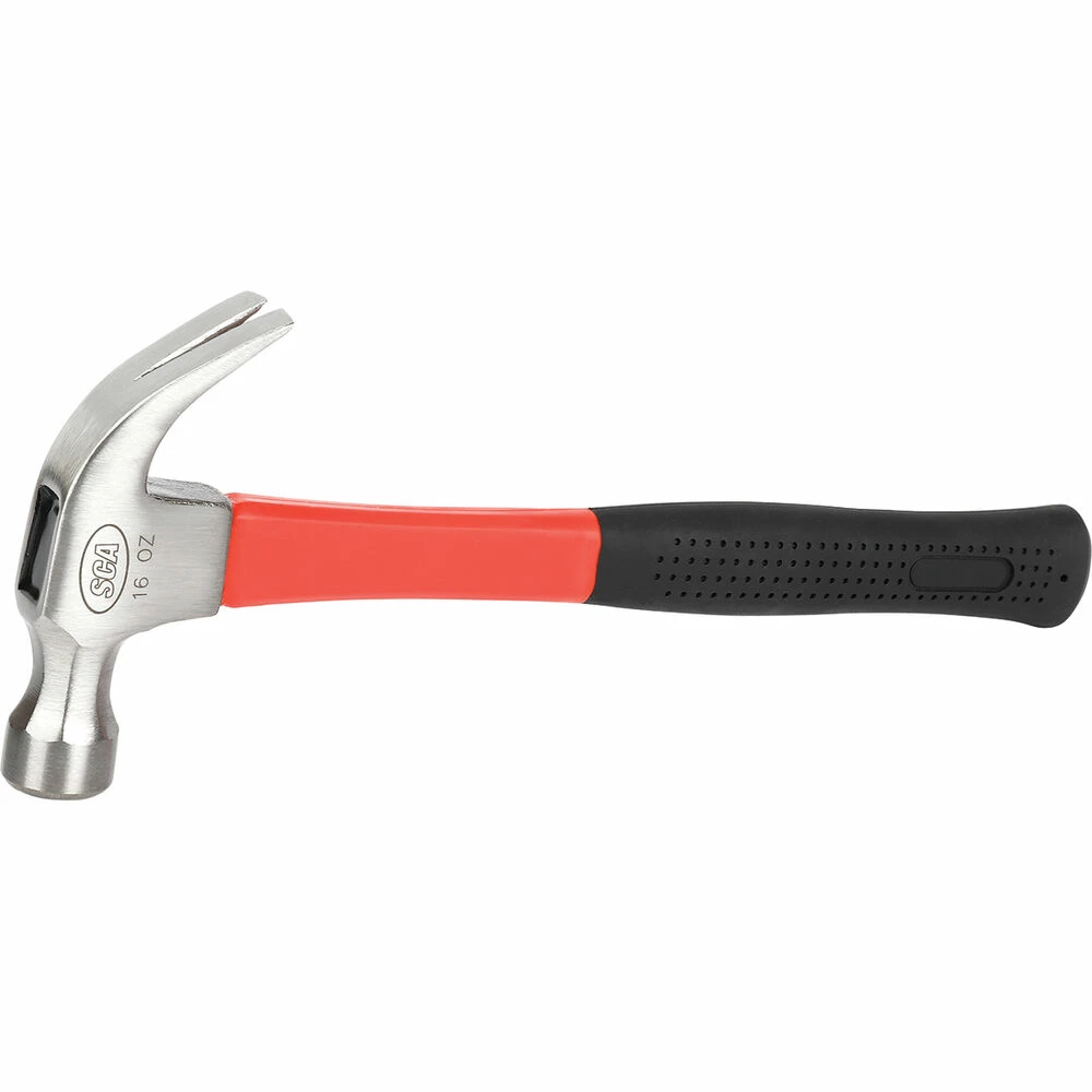 SCA Claw Hammer - Fibreglass, 16oz