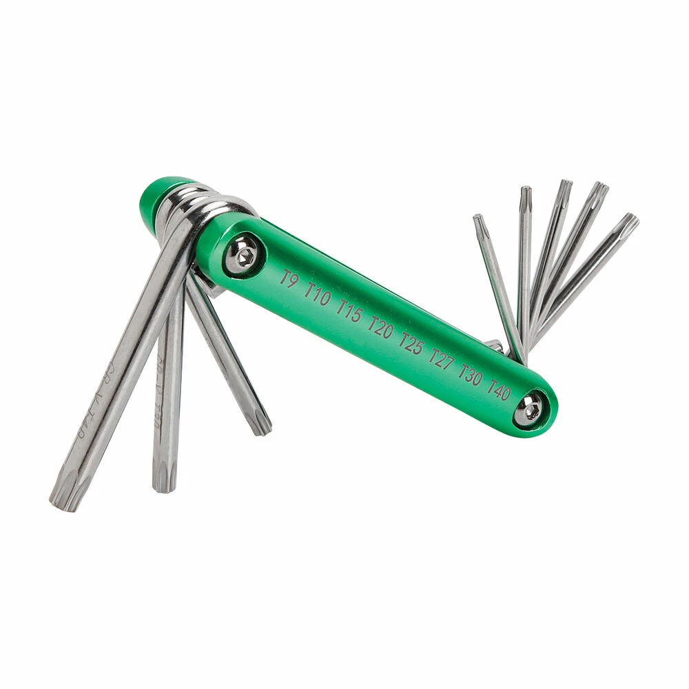 SCA Folding Hex Key Set - Torx, 8 Pieces 2 SCA Folding Hex Key Set - Torx, 8 Pieces - Image 2
