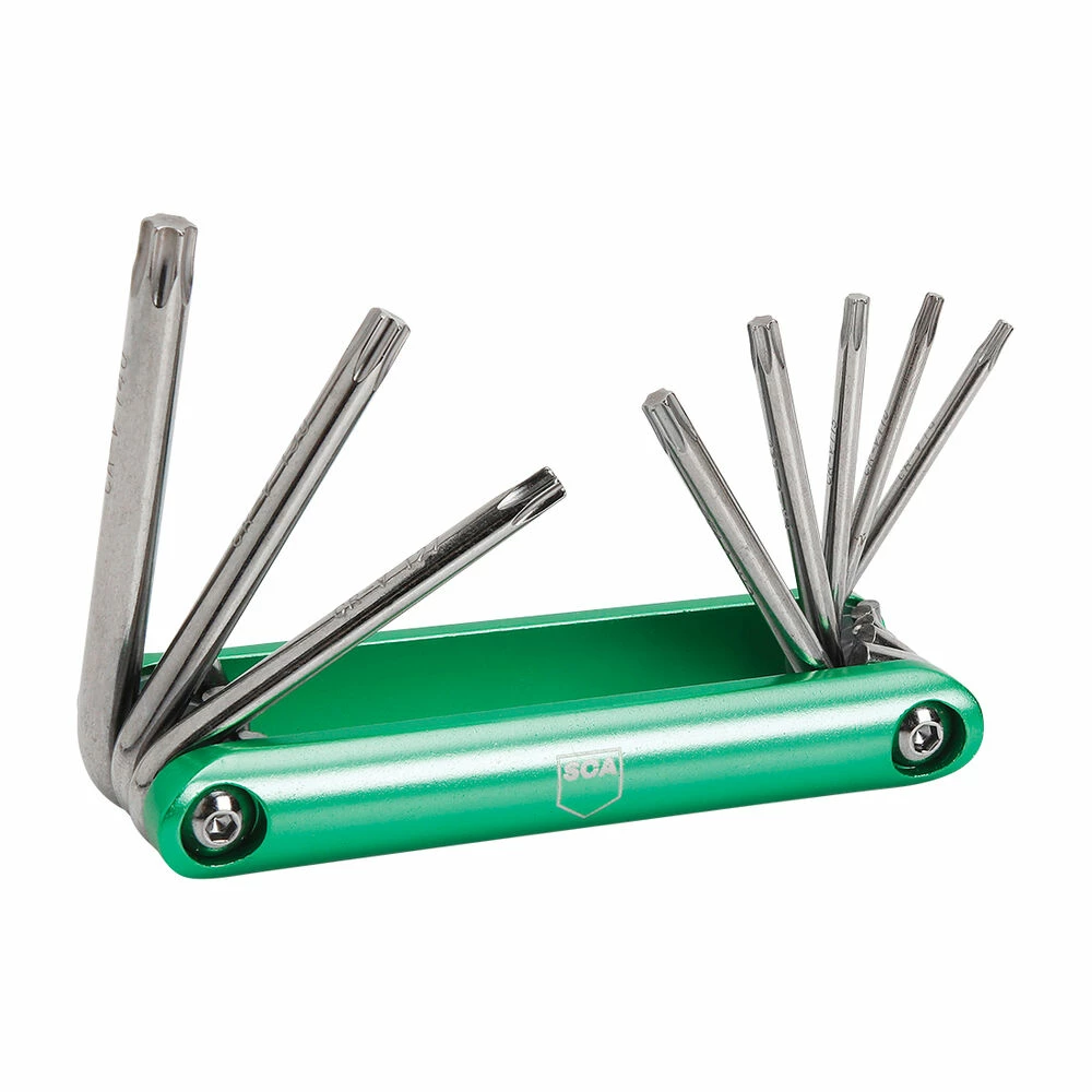 SCA Folding Hex Key Set - Torx, 8 Pieces 3 SCA Folding Hex Key Set - Torx, 8 Pieces - Image 3