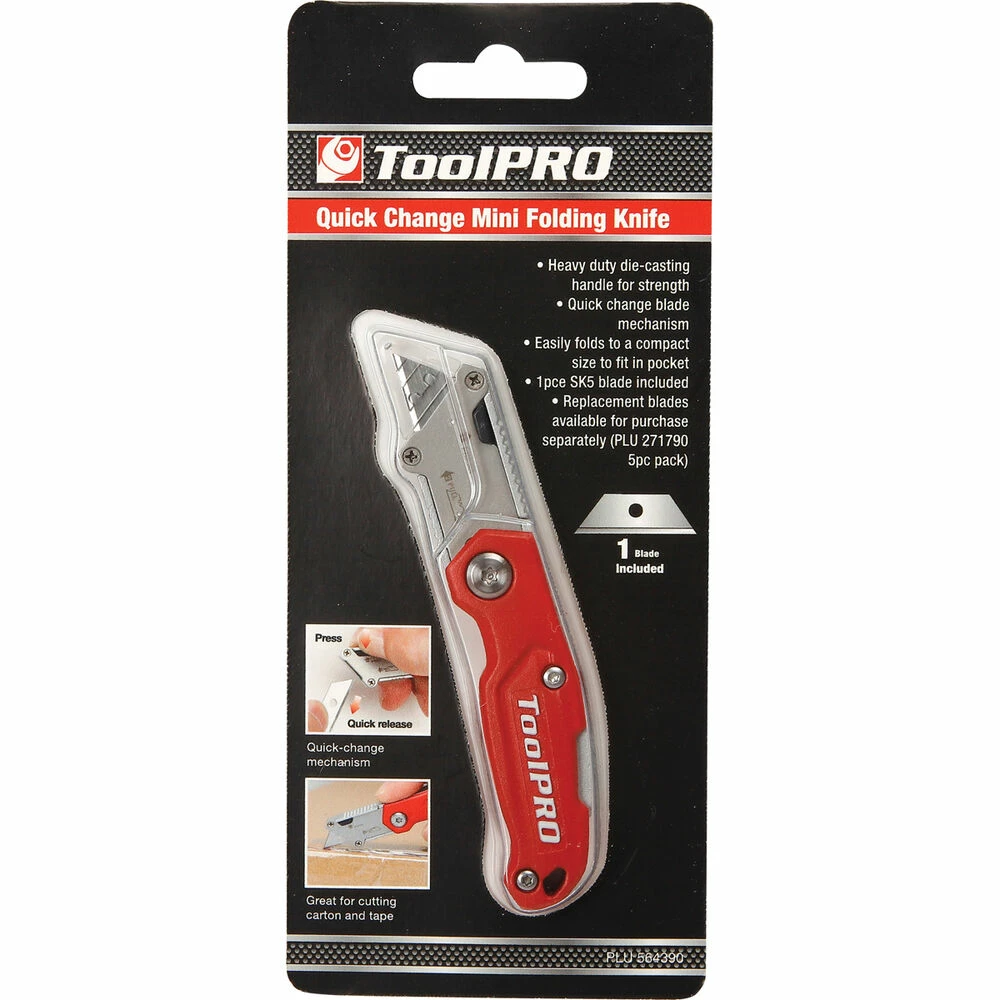 ToolPRO Quick Change Mini Folding Knife