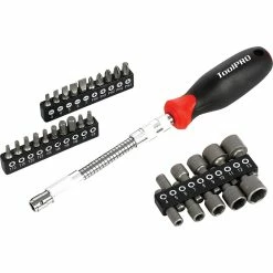 ToolPRO Screwdriver Bit Set - Flexible, 31 Piece