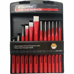 ToolPRO Punch & Chisel Set 12 Piece
