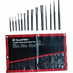 ToolPRO Punch & Chisel Set - 14 Piece