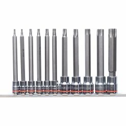 Kincrome Tamperproof TORX Long Socket Set 11 Piece