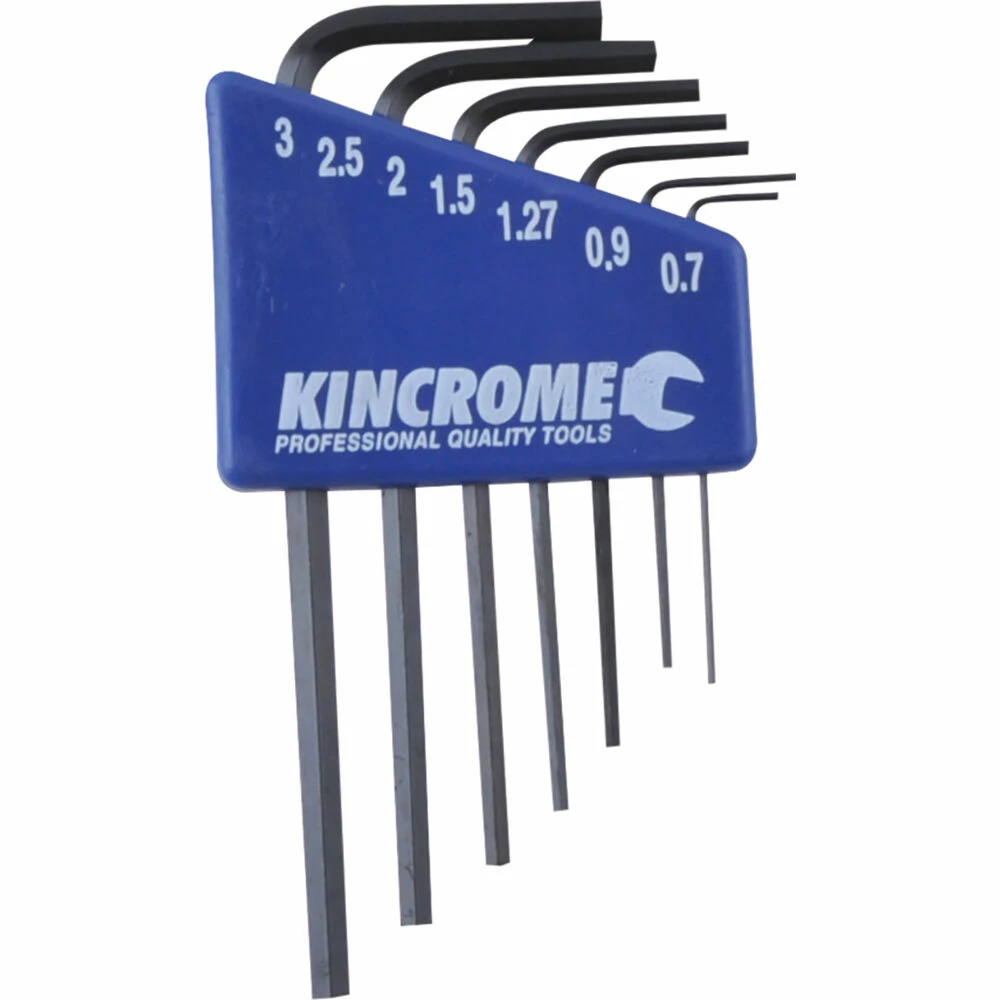Kincrome Mini Hex Keys Metric 7 Piece