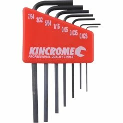 Kincrome Mini Hex Keys SAE 7 Piece