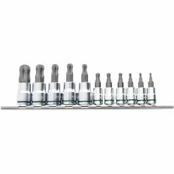 Kincrome Ball-End Torx Socket Set 11 Piece