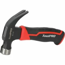 ToolPRO Stubby Claw Hammer - Graphite, 8oz, 225g
