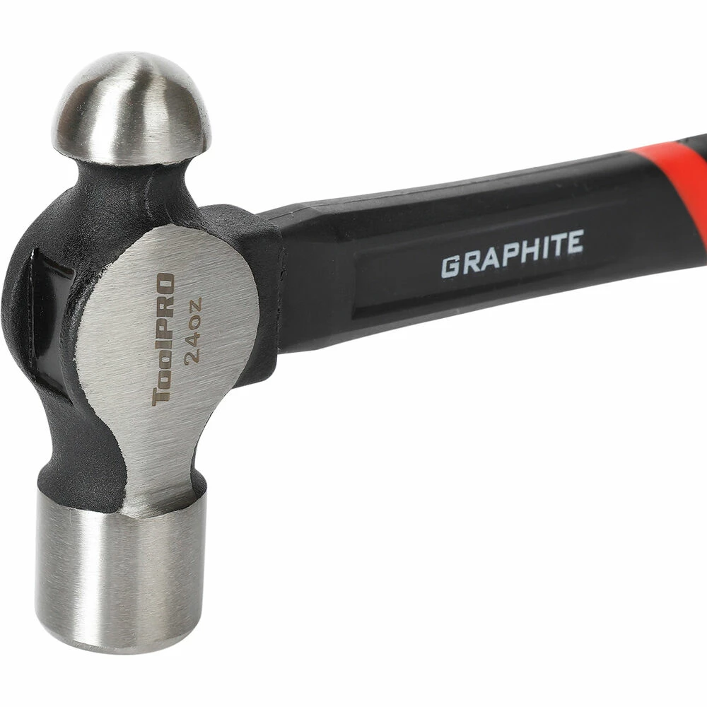 ToolPRO Ball Pein Hammer - Graphite, 24oz, 680g - Image 4