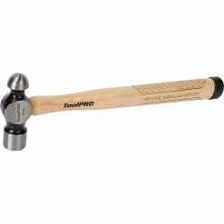 ToolPRO Ball Pein Hammer - Hickory, 16oz, 450g