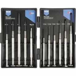 SCA Precision Screwdriver Set - 11 Piece