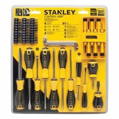 Stanley Screwdriver Set, 50 Piece