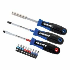 Kincrome Torquemaster Screwdriver & Bit Set 12 Piece