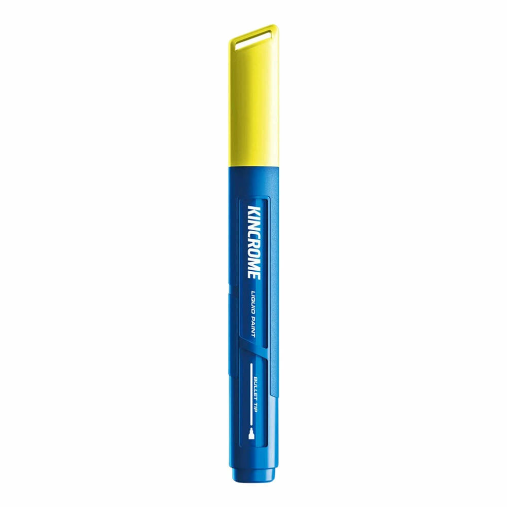 Kincrome Bullet Tip Paint Marker Yellow Single