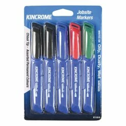 Kincrome Permanent Markers 5 Pack