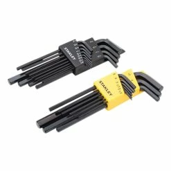 Stanley Hex Key Set Metric & SAE 22 Pieces