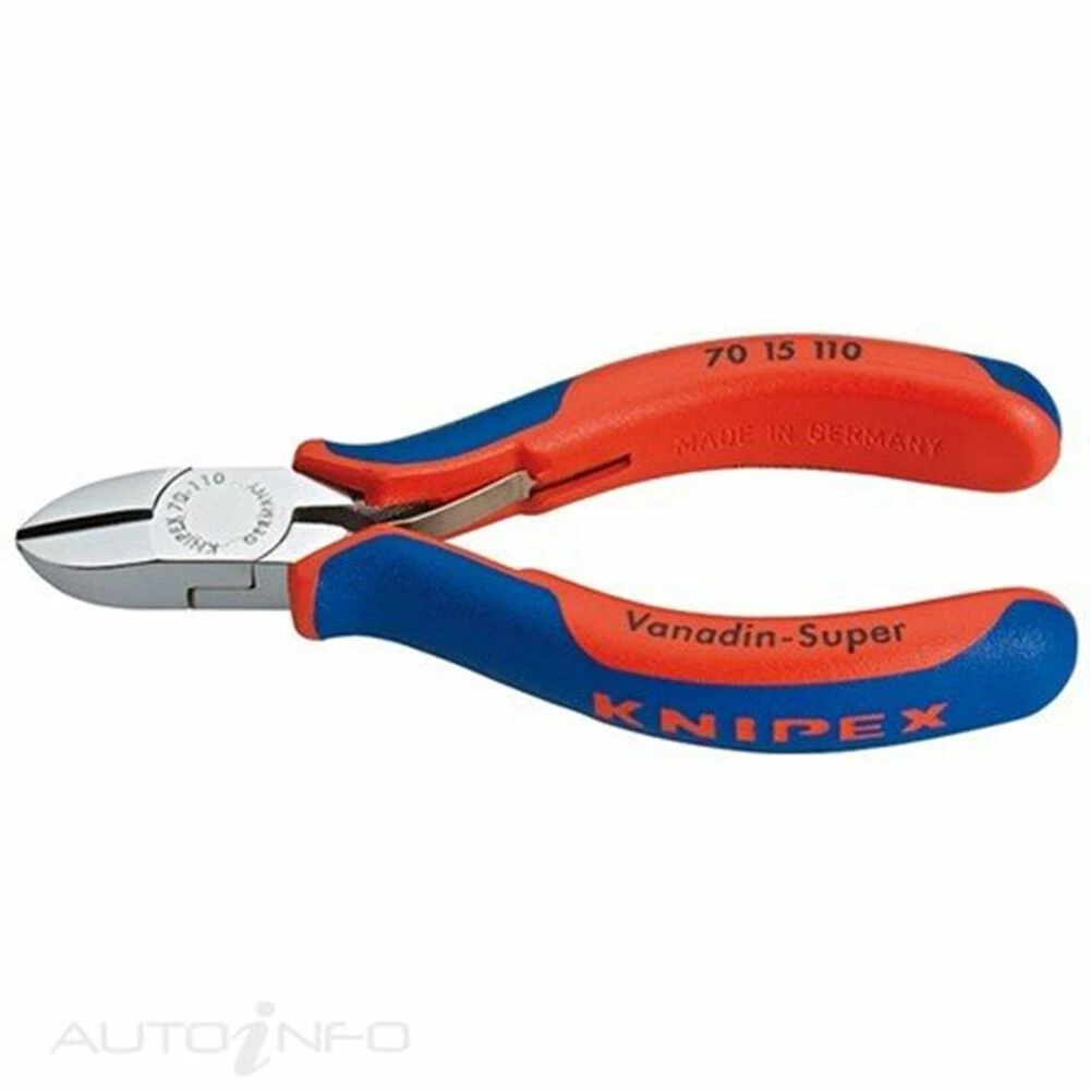 Knipex Diagonal Cutter - 110mm - 7015110 1 Knipex Diagonal Cutter - 110mm - 7015110
