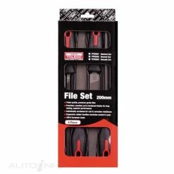 Toledo File Set 2nd Cut - 4 Piece, 200mm - TFR2002