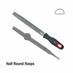Toledo Rasp Half Round 2Nd Cut - 250mm - 141502CD