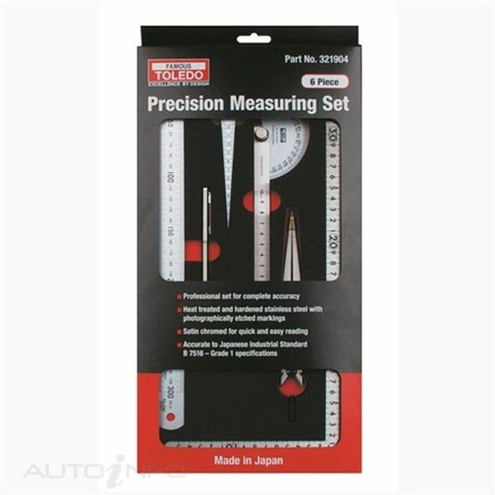 Toledo Measuring Set - 6 Piece - 321904 1 Toledo Measuring Set - 6 Piece - 321904