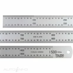 Toledo Stainless Steel Rule - 1500mm - 1500M